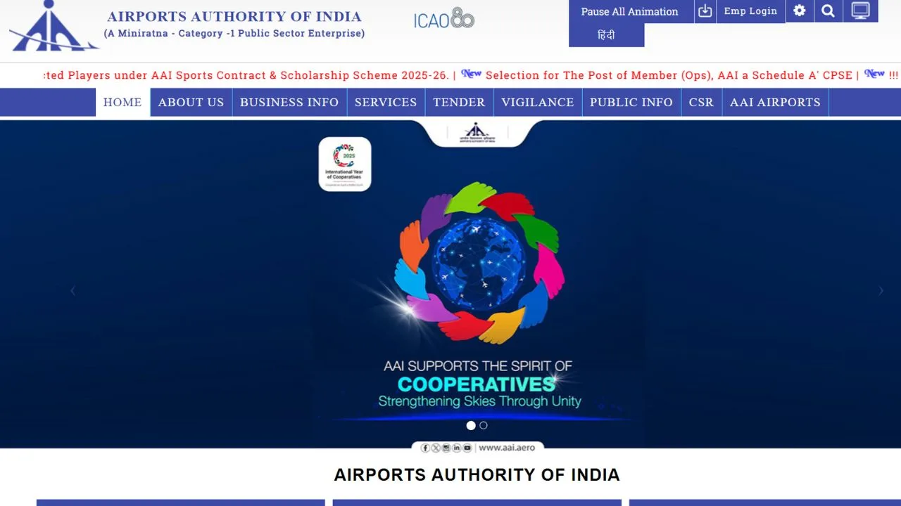 AAI Junior Executive Recruitment 2025 Apply Online for 976 Vacancies