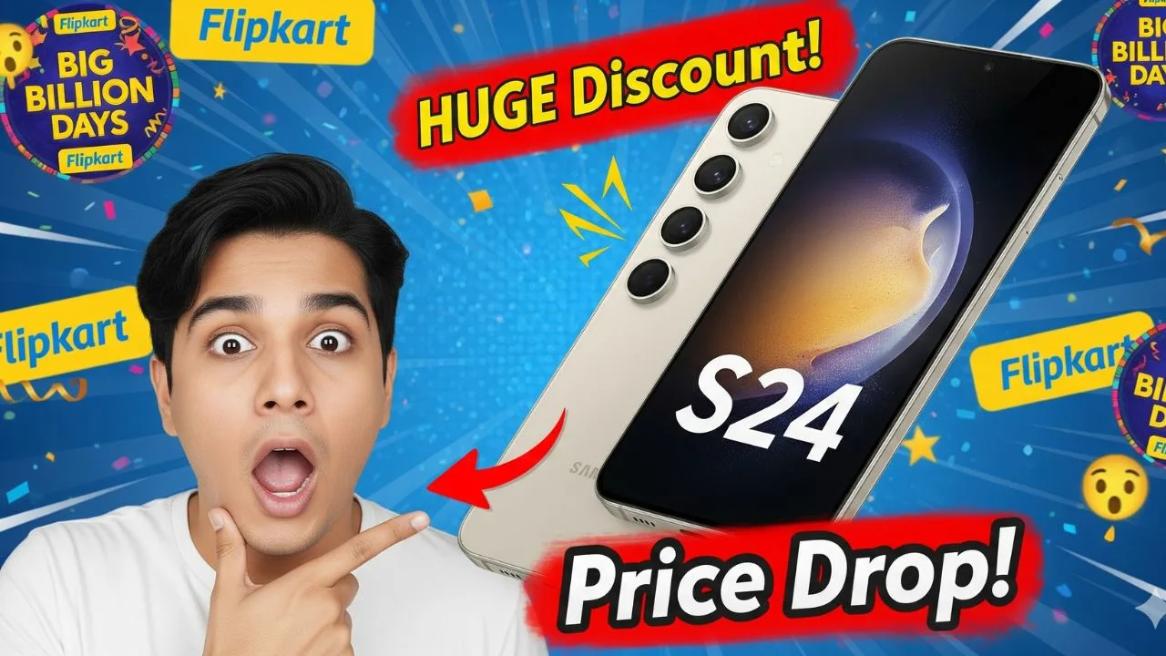 Samsung S24 Price to Drop! Huge Discount Expected in Flipkart Big Billion Days 2025 Sale